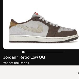 Jordan 1 Year of the Rabbit sneakers